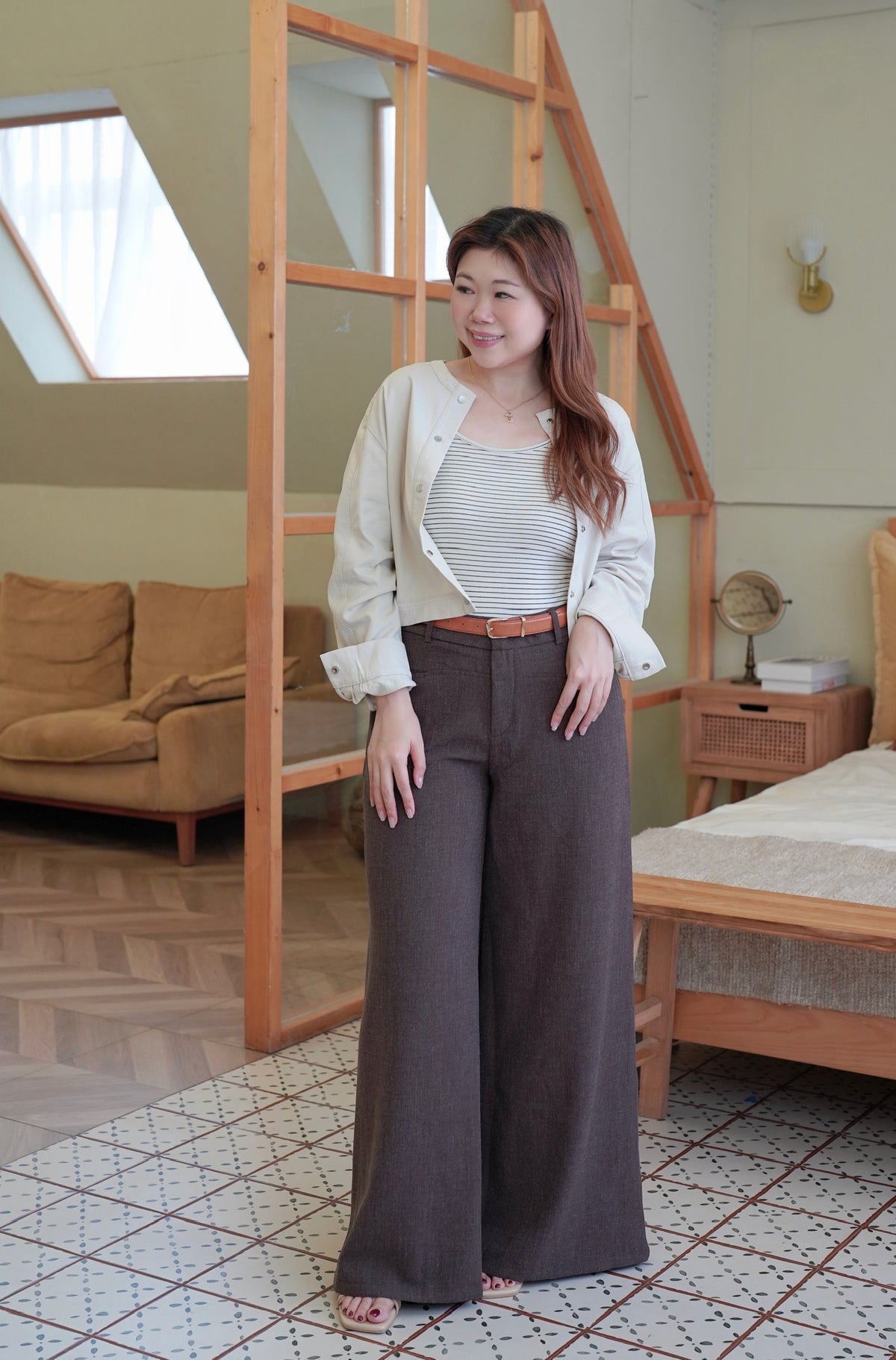 Misty Stripe Outer Set