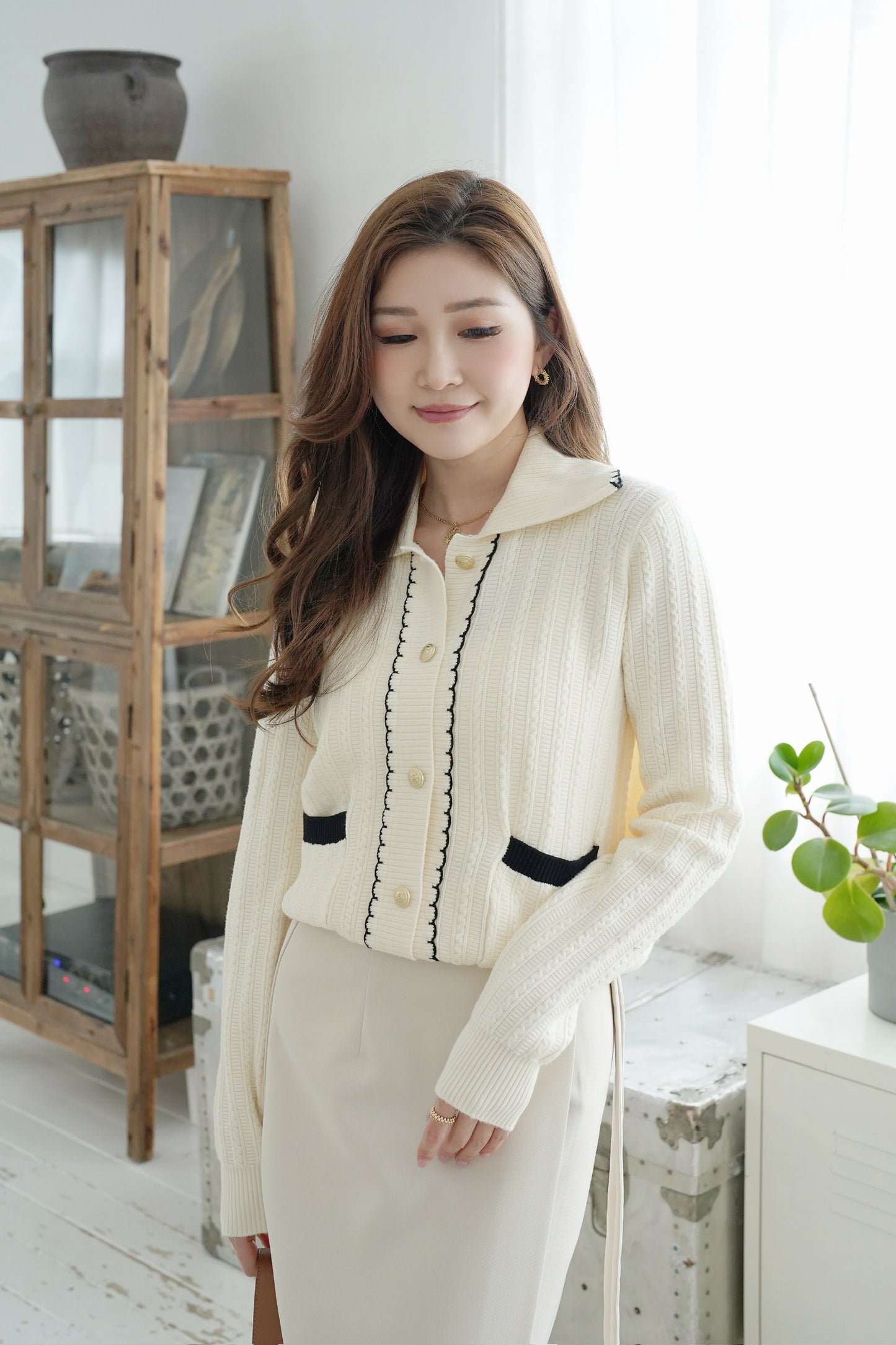 Coco Collar Cardi