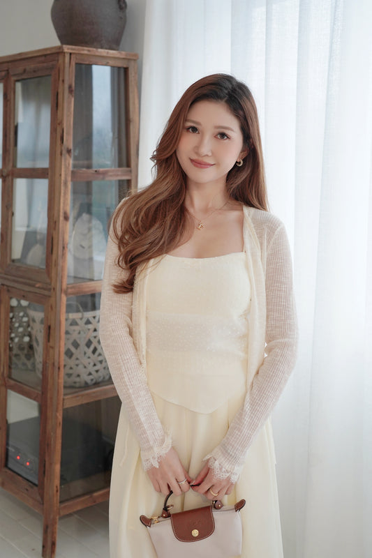 Marshmellow Cardi Set