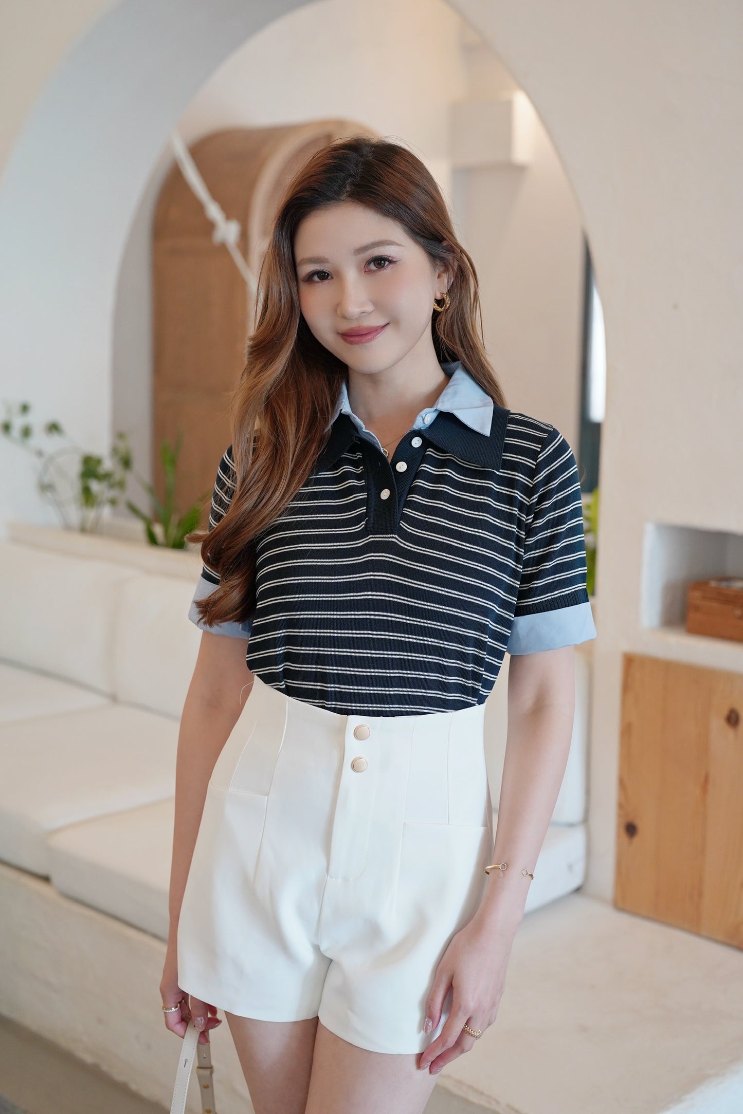 Frenchy Shirty Top