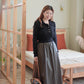 The Fine Leather Skirt