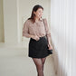 Classy Pearl Tweed Skirt