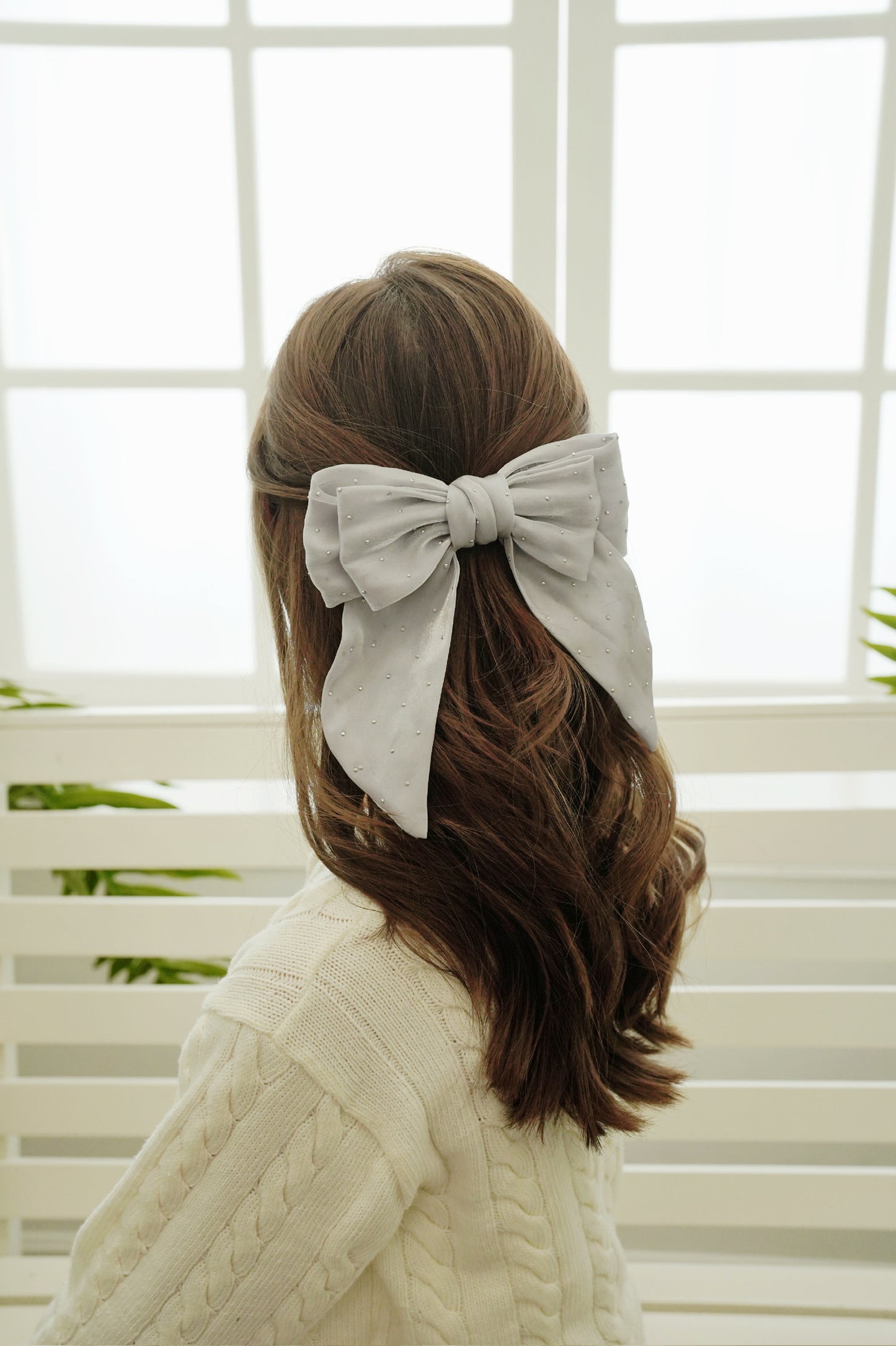 Classy Ribbon Hair Clip