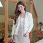 Sassy Creamy Cardi Set