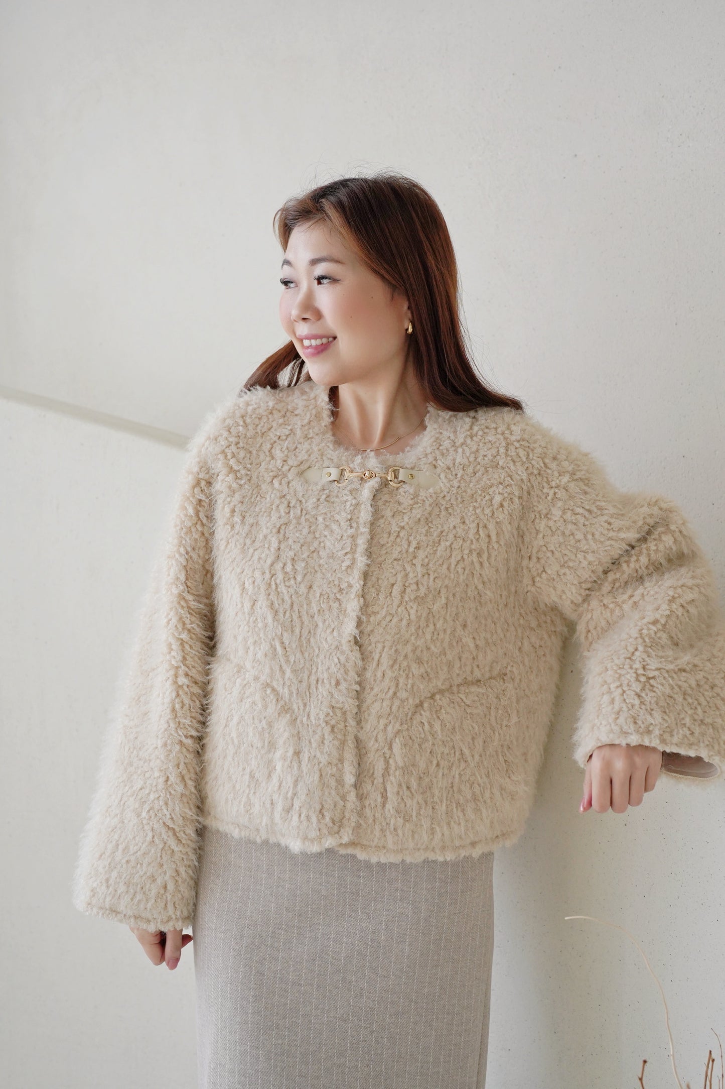 Classy Chic Fluffy Coat