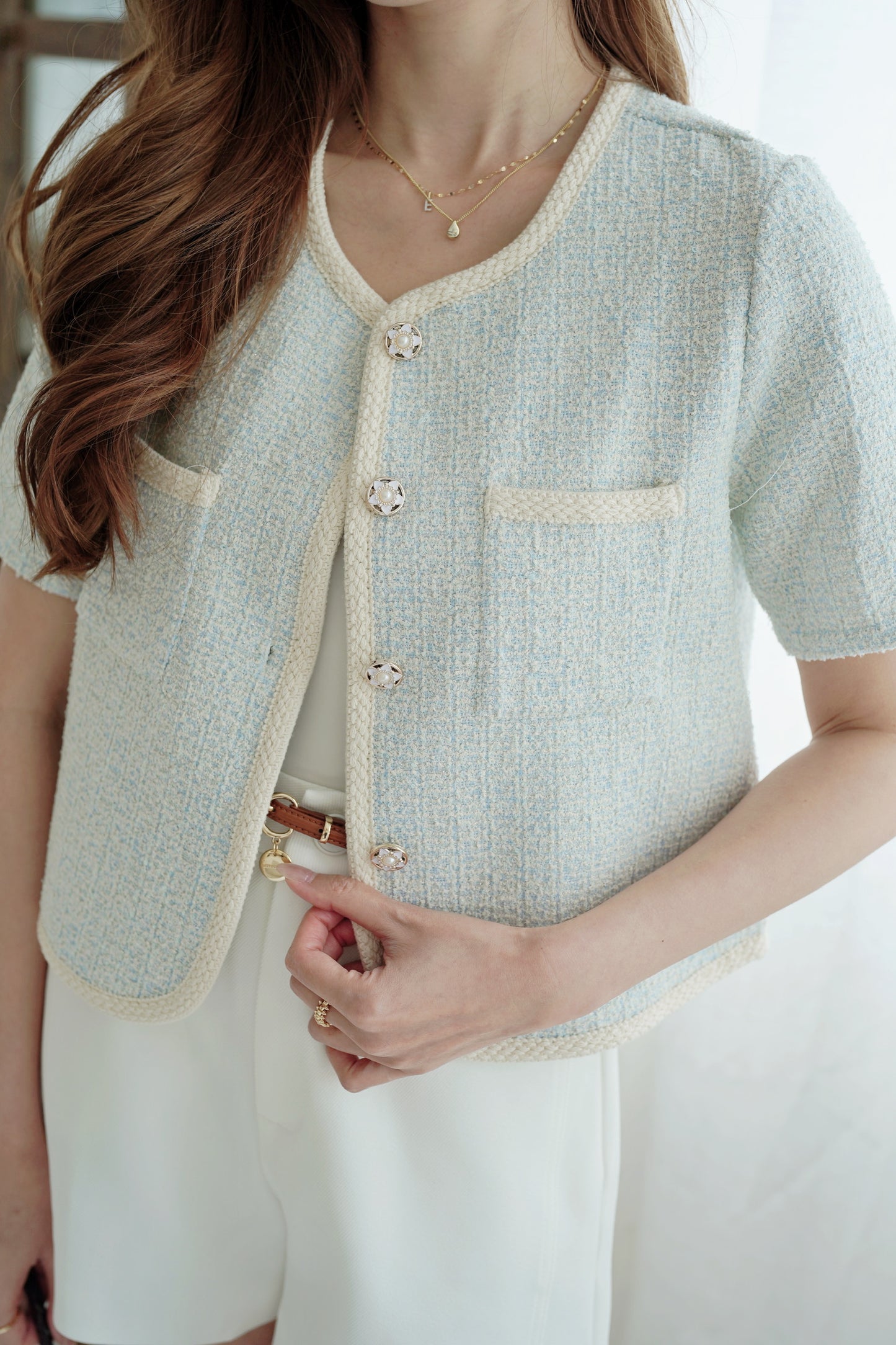 Glitter Tweedy Coat