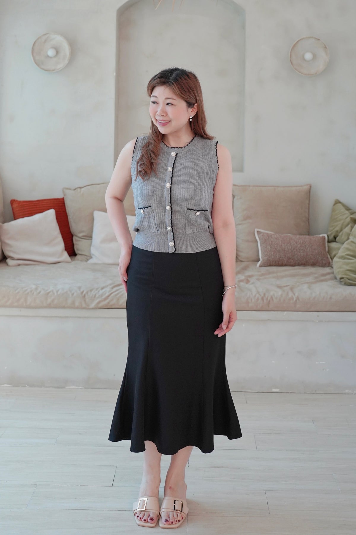 Deluxe Pearly Cardi Set