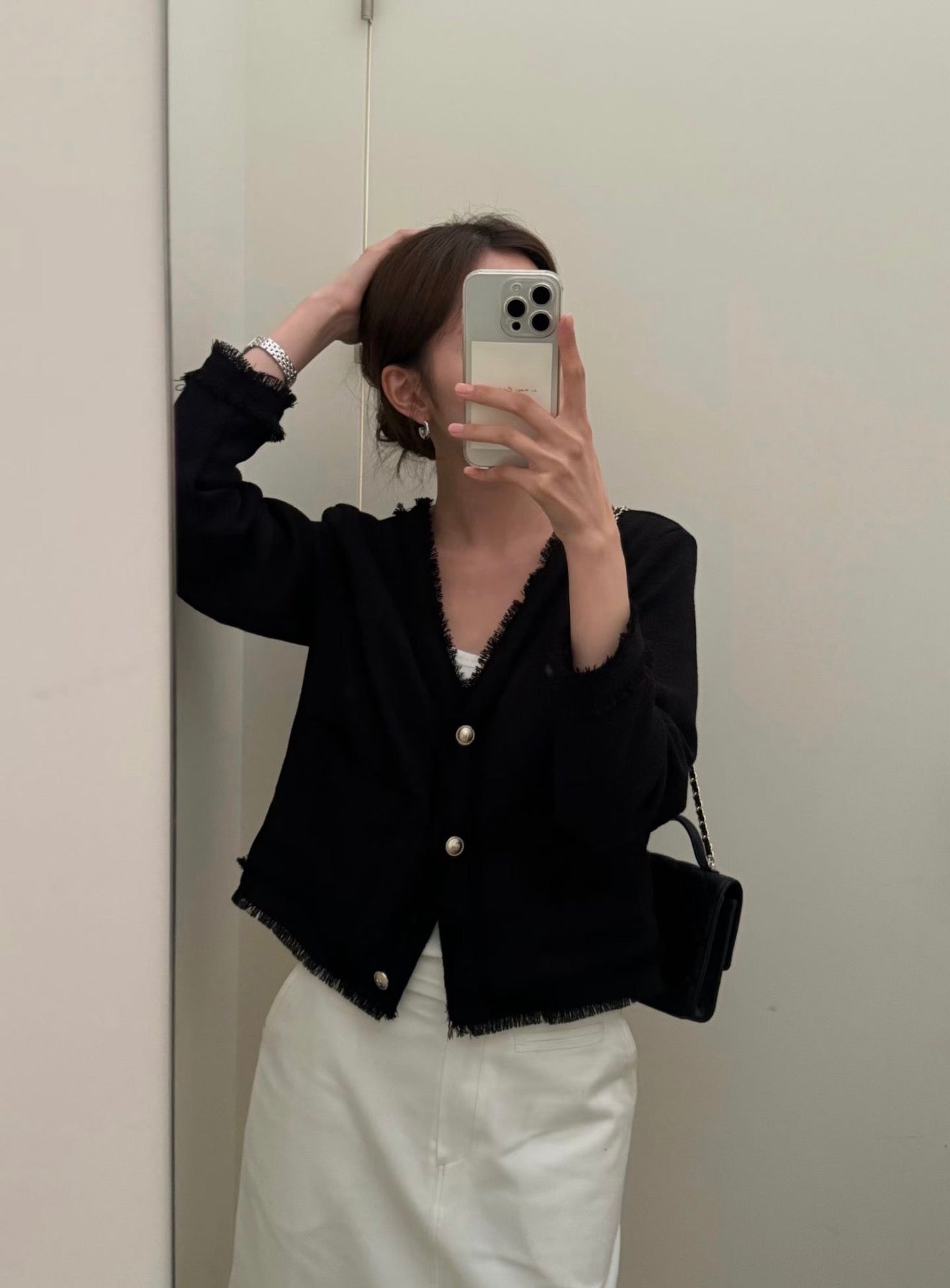 Spring Blossom Tweed Coat