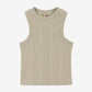 Bagel Ribbed Sleeveless