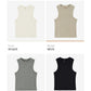 Bagel Ribbed Sleeveless