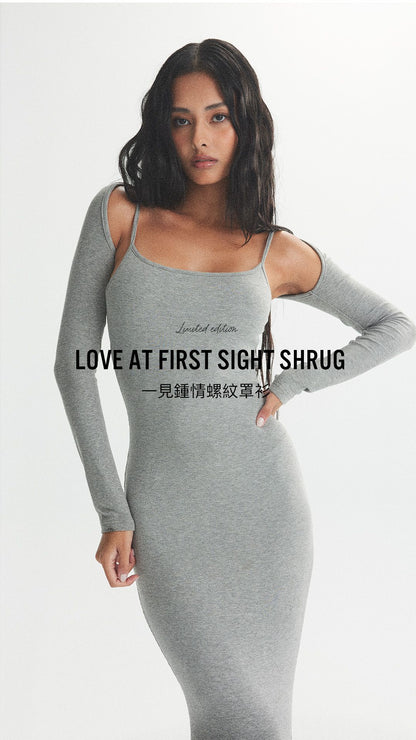 LOVE AT FIRST SIGHT SHRUG