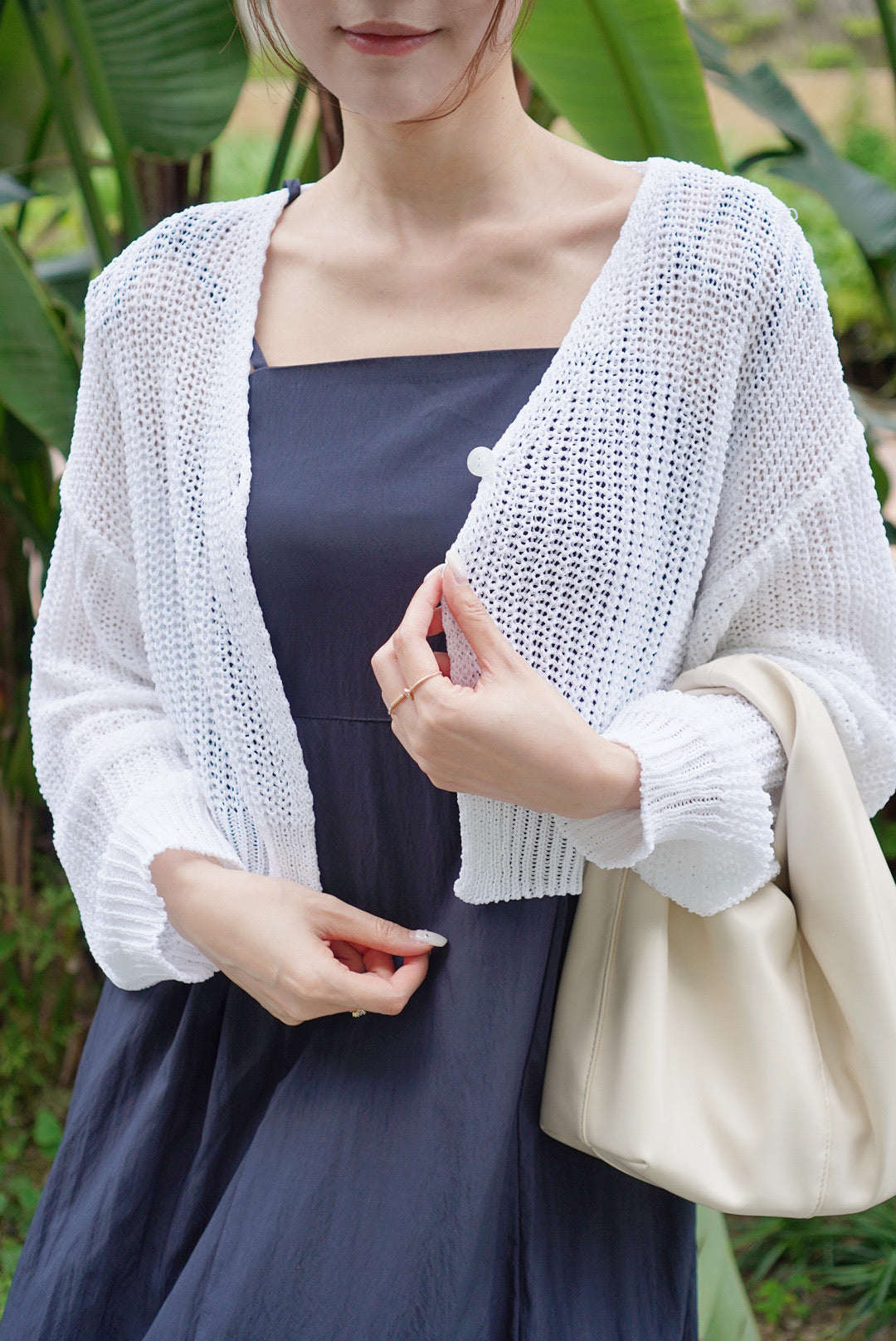 Latte Knitted Outer