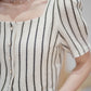 The Audree Stripe Top