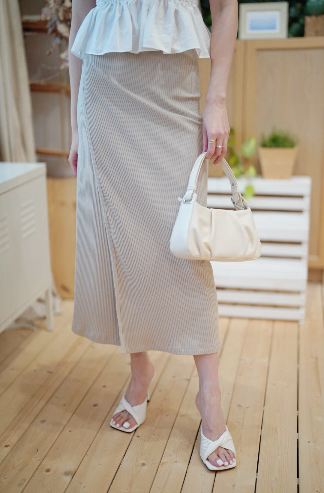 The Stitching Pencil Skirt