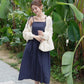 Latte Knitted Outer