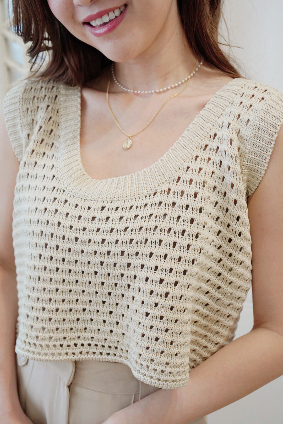 Before Summer Knit Vest