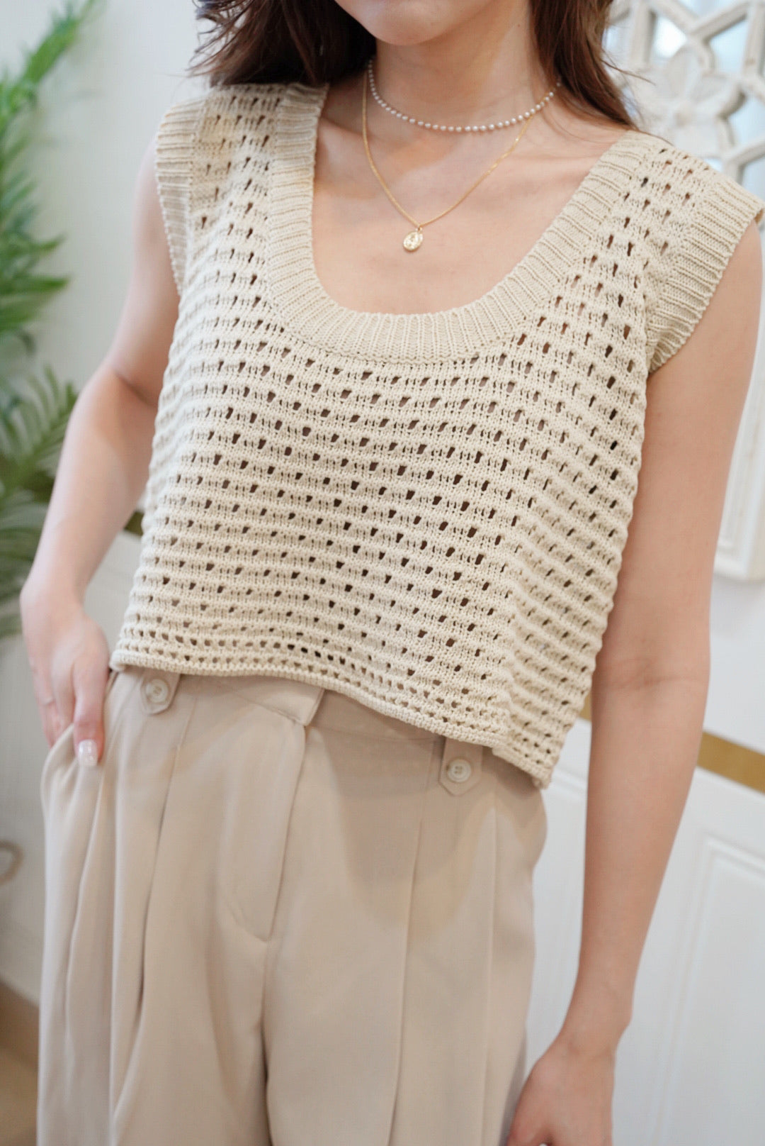 Before Summer Knit Vest