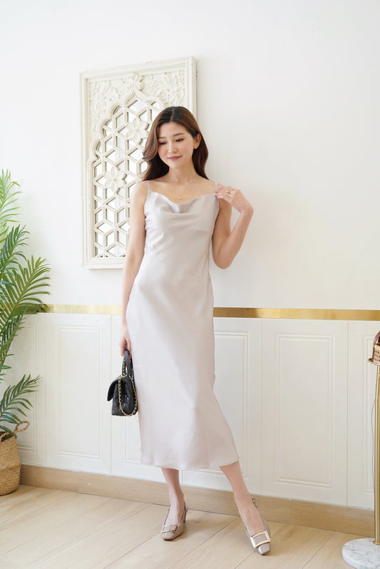 The Grace Satin Dress