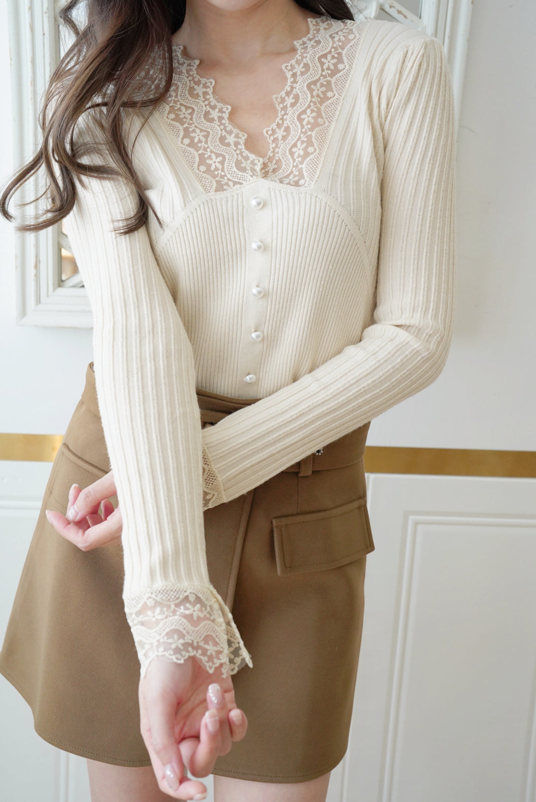 The Softness Lace Top