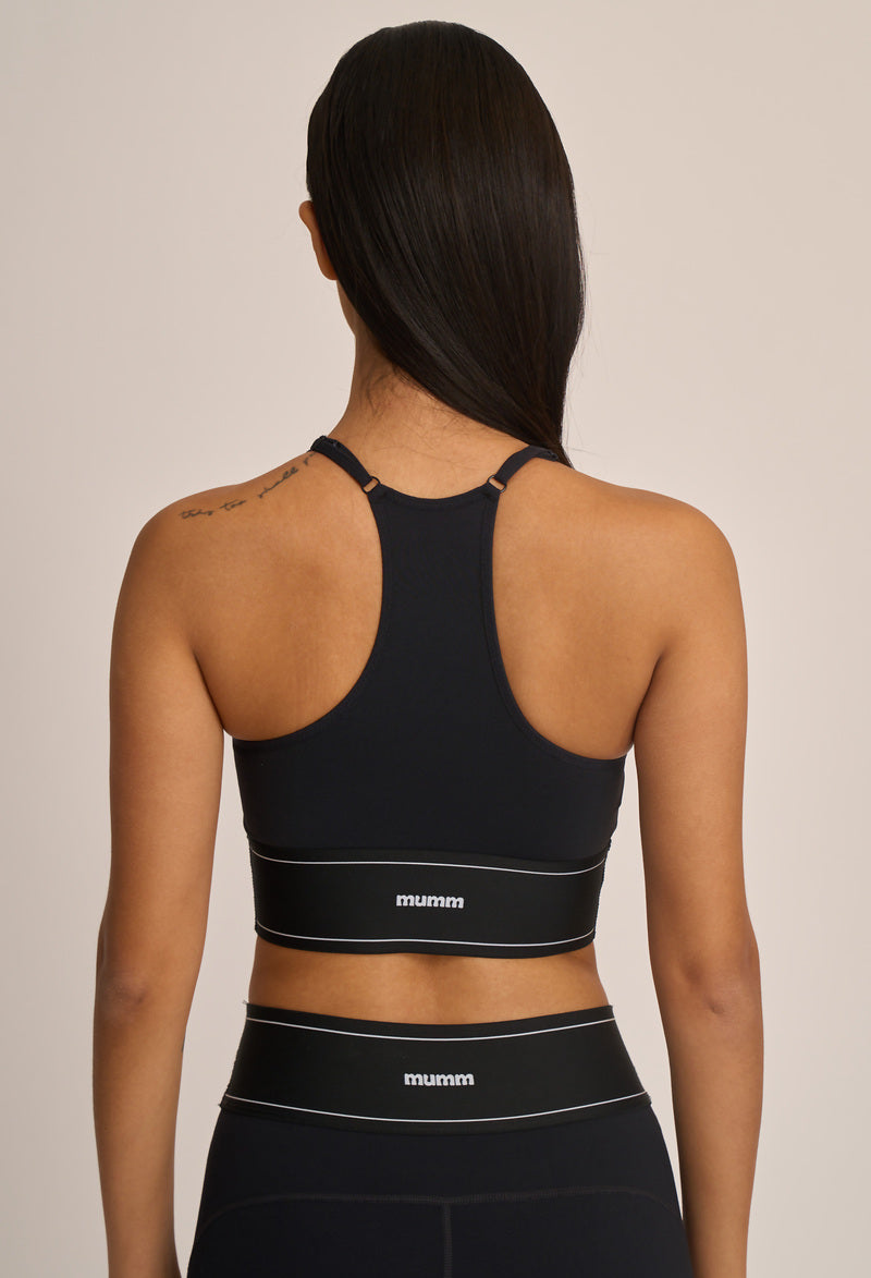 ELASTIC 7MM FIT SPORTS BRA TOP